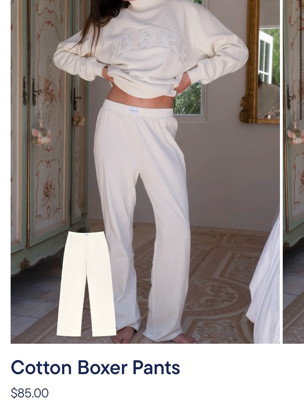 PARKE Cotton Boxer Pants